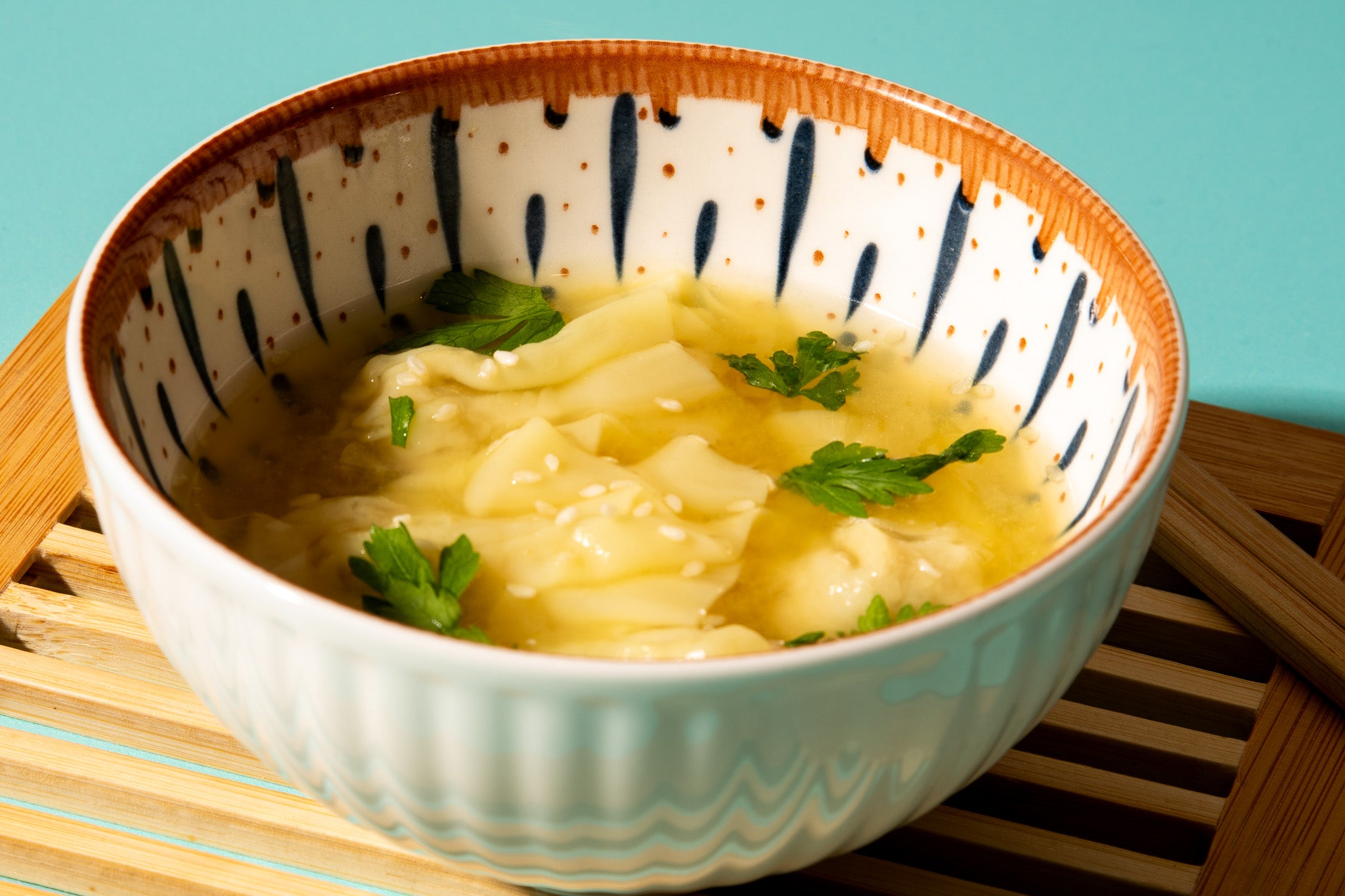 Seafood Wonton Soup (serves 2)