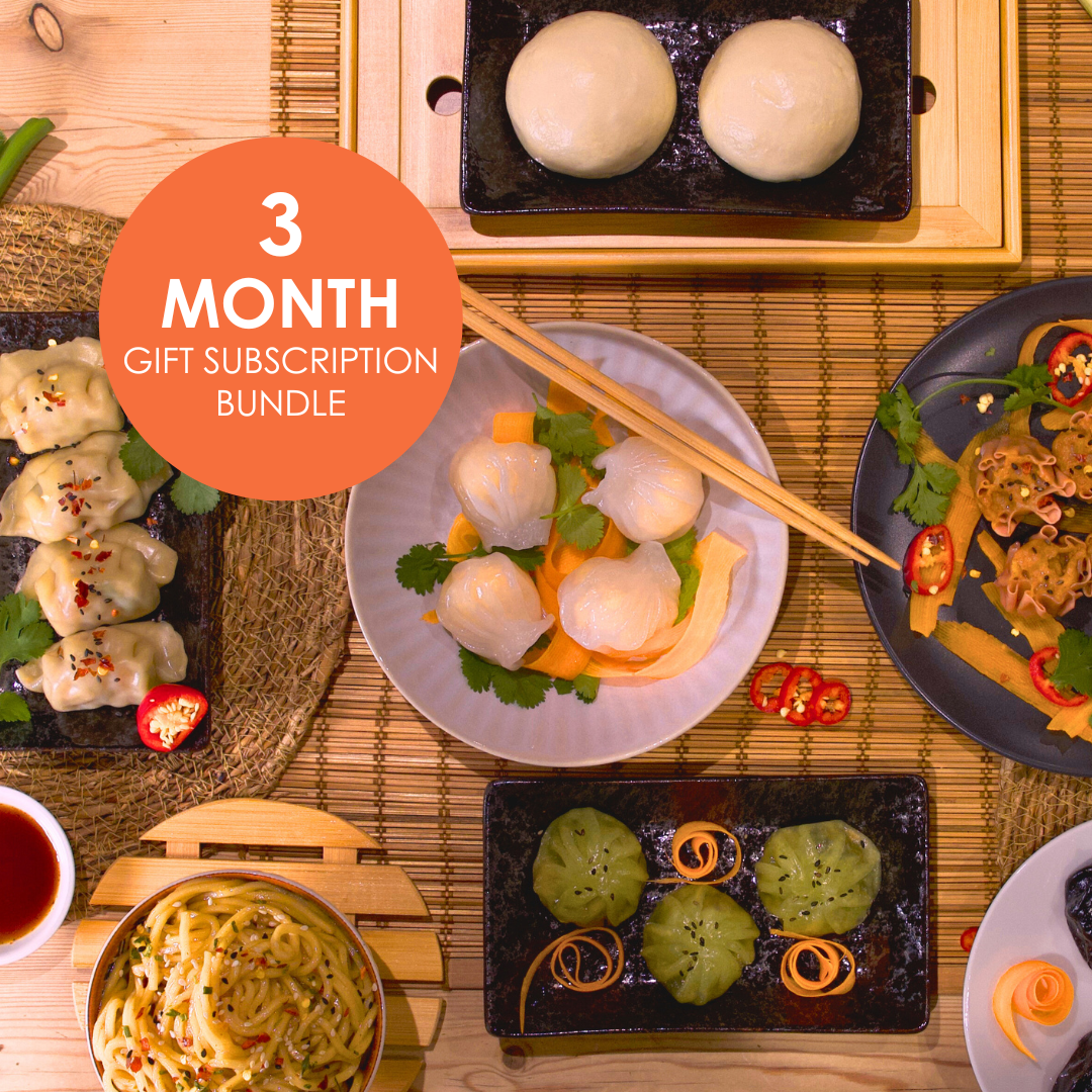 3 Month Subscription Package! The Full Package - Voucher, Steamer & Dipping Set Gift Box Bundle