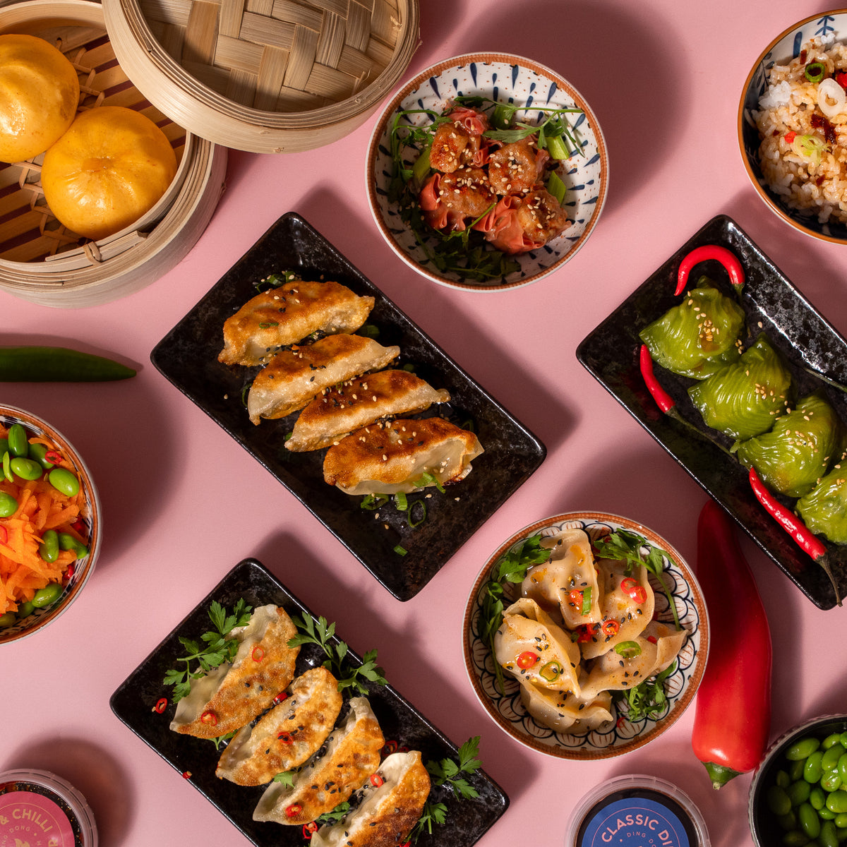 Order Our Dim Sum Box for Two - With or without a Steamer| UK Delivery