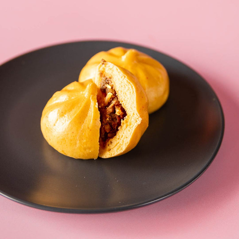 Spicy Beef & Sweet Potato Buns